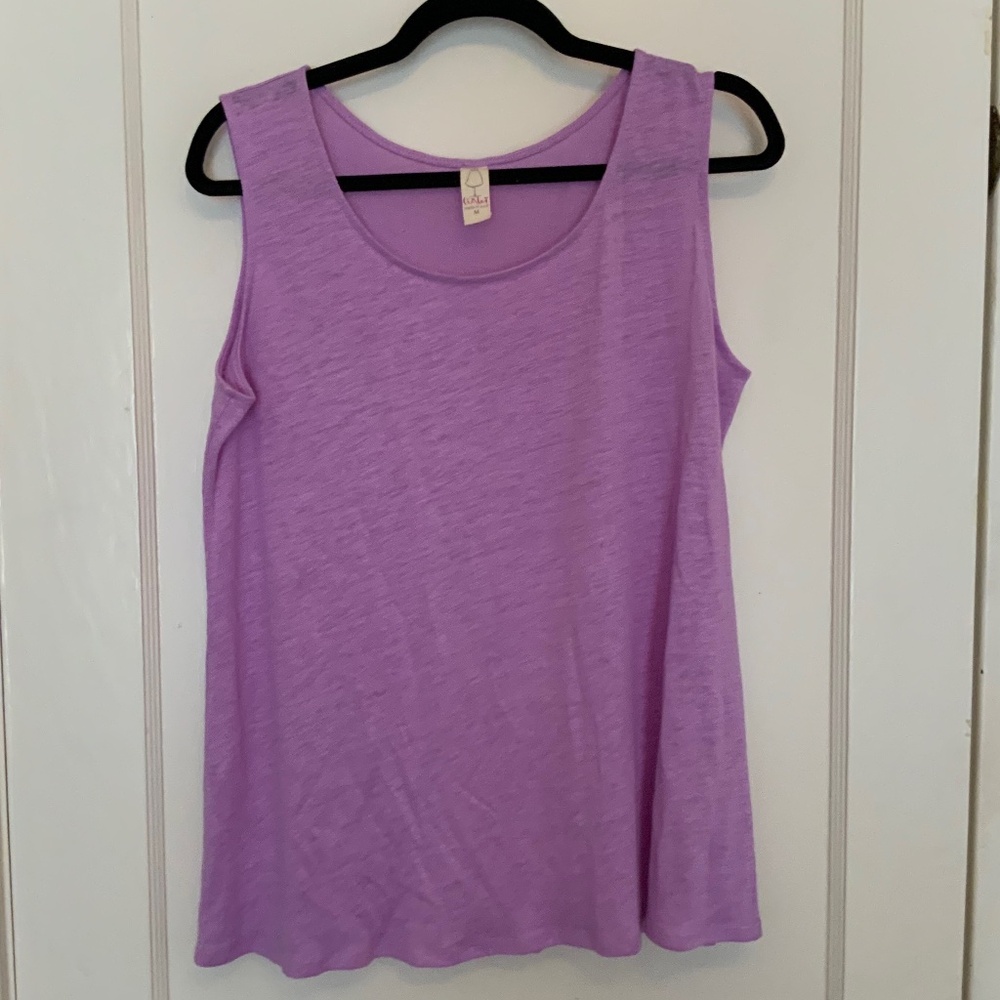 CHALET Linen Knit Tank, Sz M